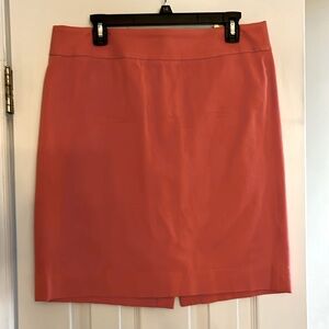 Banana Republic Coral Pencil skirt size 14